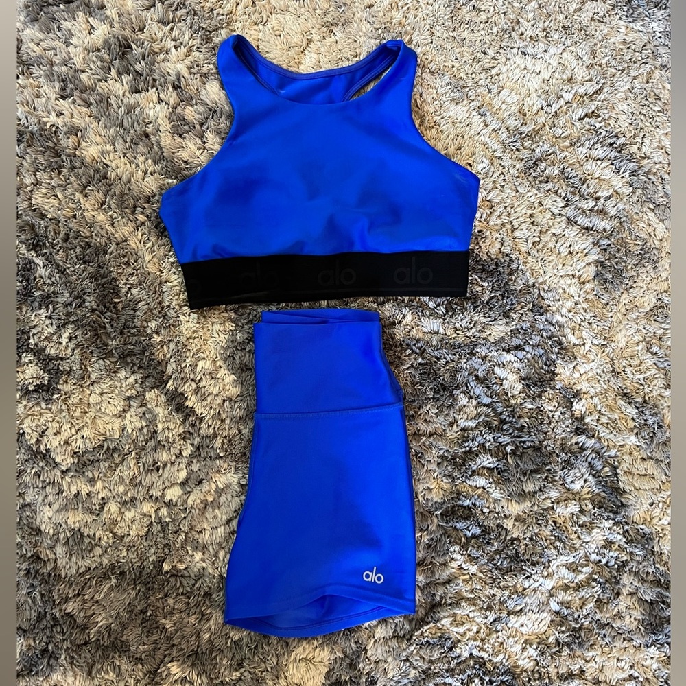 Blue alo set